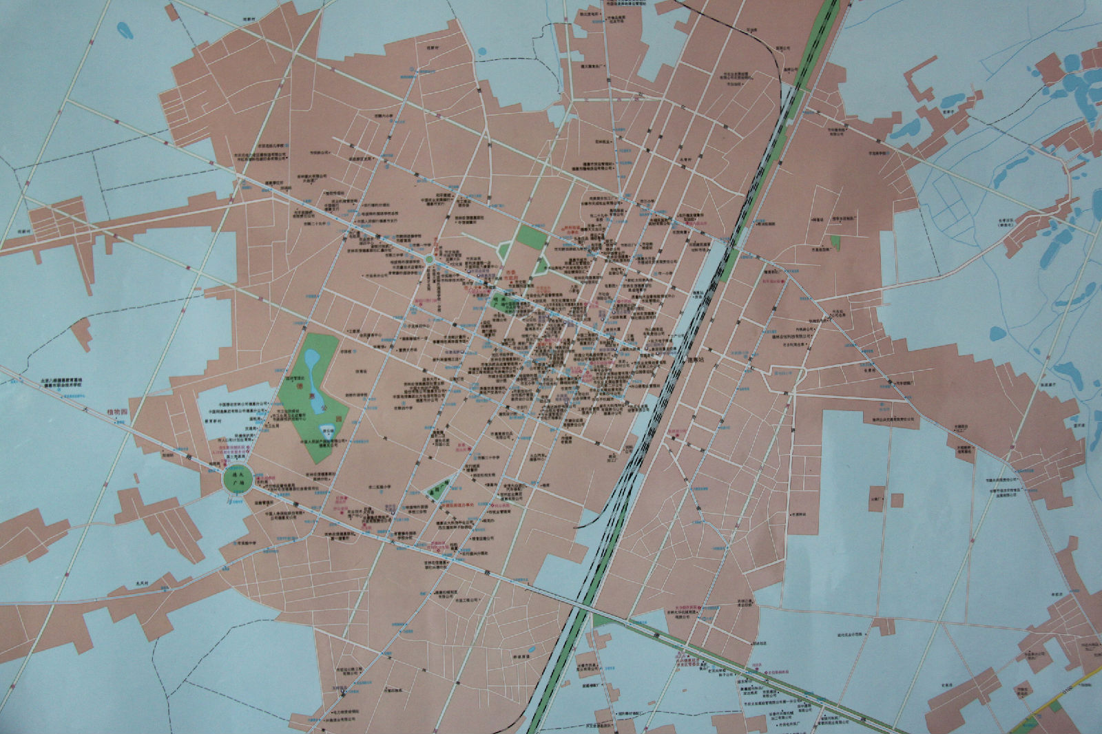 新版德惠地图 最新的德惠市区规划图图片
